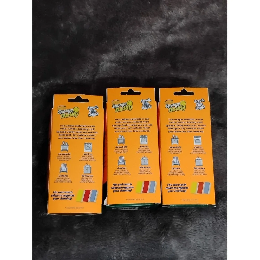 Scrub Daddy Sponge Daddy‎ Dual Sided Sponge Scrubber